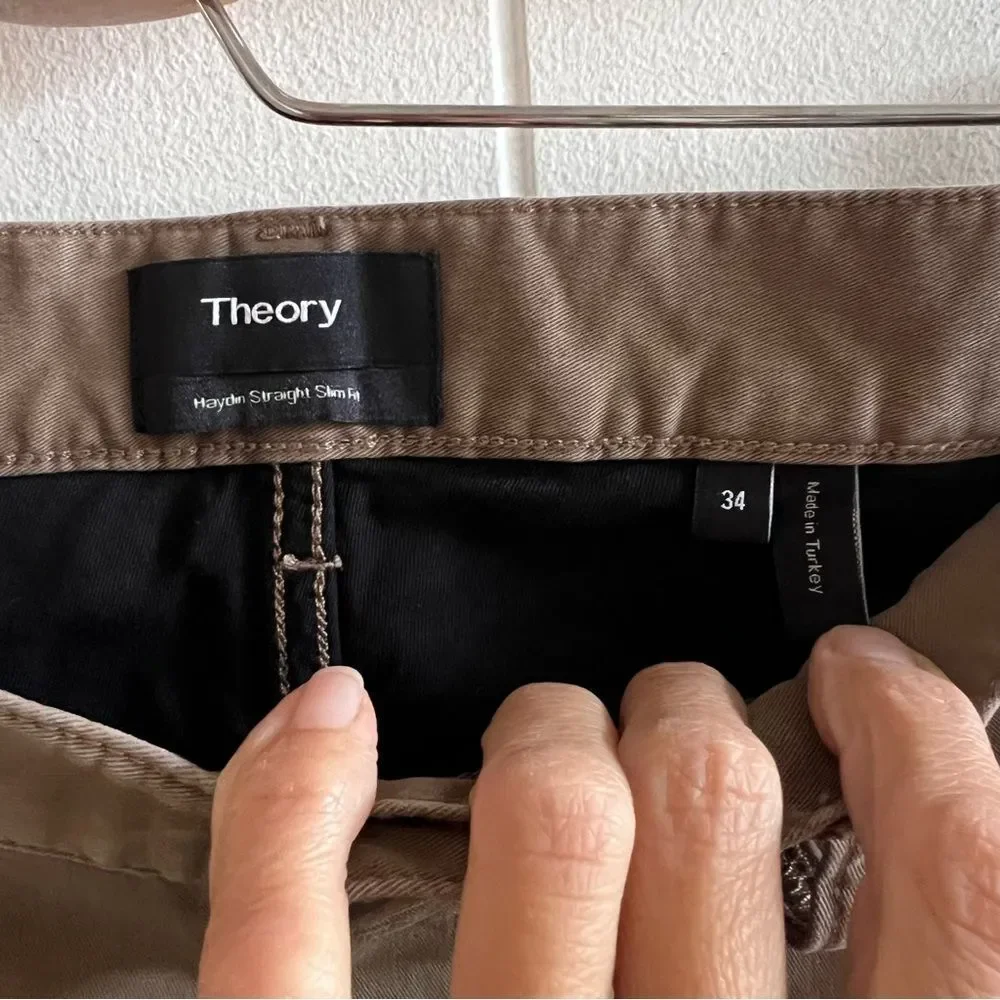Theory Men's Haydin Straight Leg Slim Fit Pants